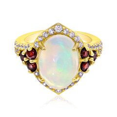 Welo-Opal-Silberring