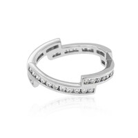 Lupenreiner (F) Brillant-Platinring (LUCENT DIAMONDS)