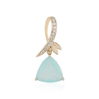 Paraiba-Opal-Goldanhänger (AMAYANI)