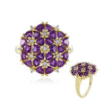 Amethyst-Silberring