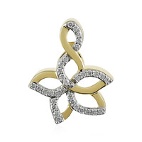 Lupenreiner (F) Brillant-Goldanhänger (LUCENT DIAMONDS)