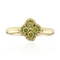Gelber VS1 Brillant-Goldring