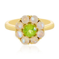 Arizona-Peridot-Silberring