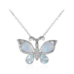 Welo-Opal-Silberhalskette