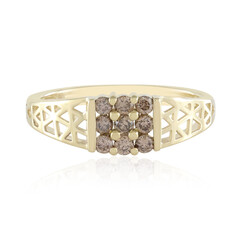 I2 Champagner-Brillant-Goldring (Ornaments by de Melo)