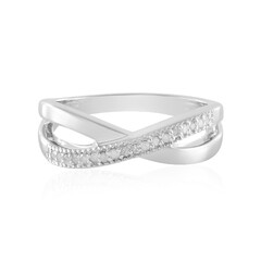 I3 (H) Diamant-Silberring