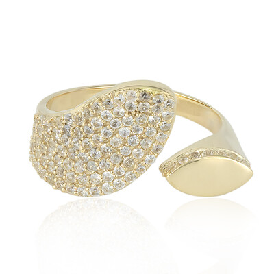 Zirkon-Goldring (Adela Gold)