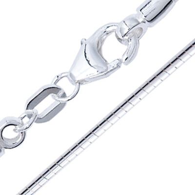 925er Silber-Tondakette - 45 cm -  5,8 g