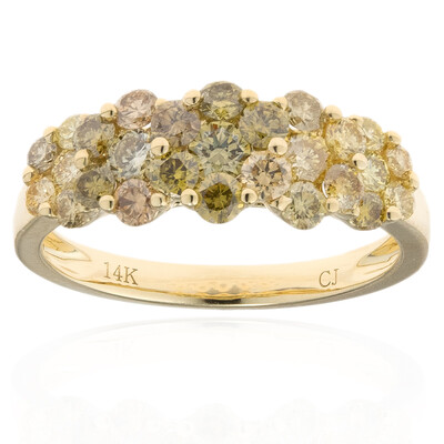 SI2 Fancy-Brillant-Goldring (CIRARI)