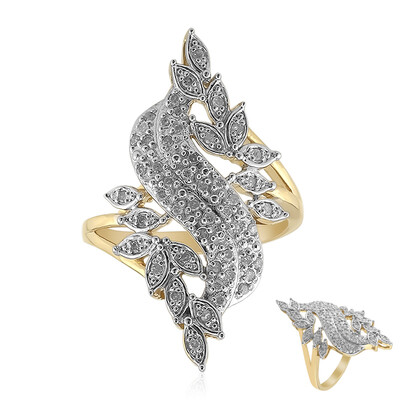 I3 (I) Diamant-Silberring