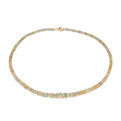 Welo-Opal-Goldhalskette