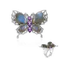 Labradorit-Silberring (Dallas Prince Designs)
