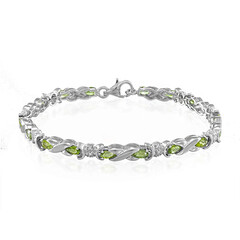 Paraiba-Turmalin-Silberarmband