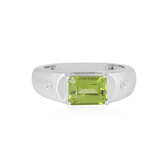 Peridot-Herren-Silberring