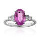Pinkfarbener Saphir-Goldring (CIRARI)