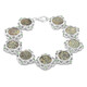 Antikes Witwen-Scherflein-Silberarmband