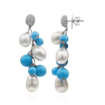 Edelstein-Goldohrringe (Estée Collection)