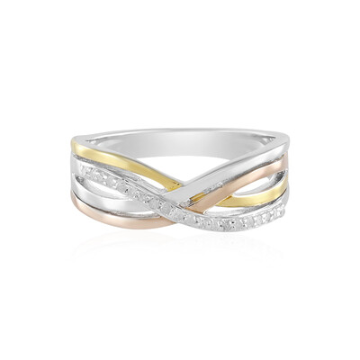 I3 (J) Diamant-Silberring