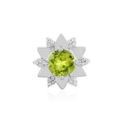 Arizona-Peridot-Silberanhänger