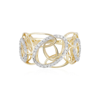 I1 (I) Diamant-Goldring (Ornaments by de Melo)