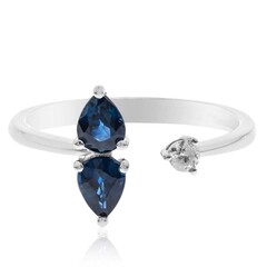 Ceylon-Saphir-Goldring (CIRARI)