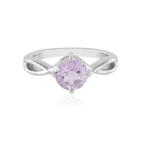 Lavendel-Amethyst-Silberring