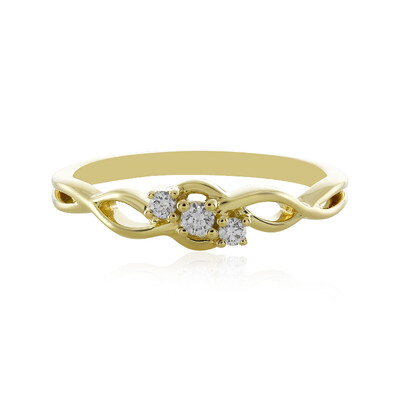 Lupenreiner (F) Brillant-Goldring (LUCENT DIAMONDS)