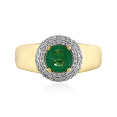 AAA-Sambia-Smaragd-Goldring (AMAYANI)