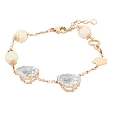 Akoya-Perlen-Silberarmband (M de Luca)