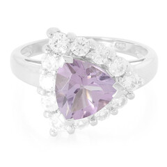 Bolivianischer Amethyst-Silberring