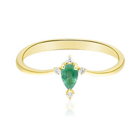 AAA-Sambia-Smaragd-Goldring (CIRARI)