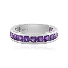 Sambia-Amethyst-Silberring