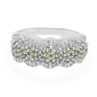 Peridot-Silberring