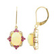 AAA-Welo-Opal-Goldohrringe (CIRARI)