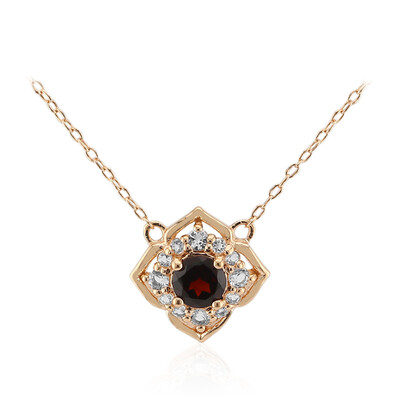 Granat-Silbercollier