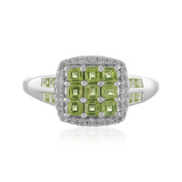 Arizona-Peridot-Silberring