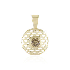 I2 Champagner-Brillant-Goldanhänger (Ornaments by de Melo)