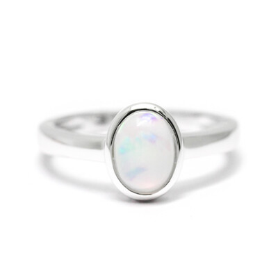 Welo-Opal-Silberring