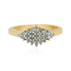 I3 (I) Diamant-Silberring