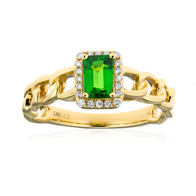 AAA-Kenianischer Tsavorit-Goldring (CIRARI)