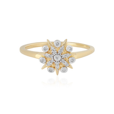 I2 (I) Diamant-Silberring