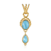 Larimar-Silberanhänger