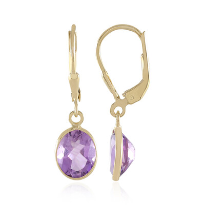 Amethyst-Silberohrringe