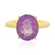 Lavendel-Amethyst-Silberring