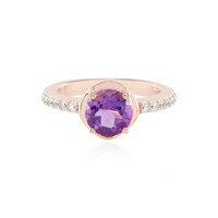 Sibirischer Amethyst-Silberring