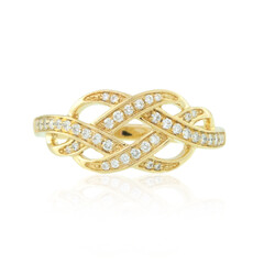 Lupenreiner (F) Brillant-Goldring (LUCENT DIAMONDS)