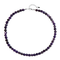 Amethyst-Silberhalskette