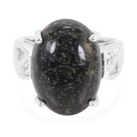 Leoparden-Opal-Silberring