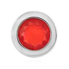 Äthiopischer Roter Opal-Silberanhänger