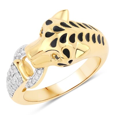 I3 (I) Diamant-Silberring